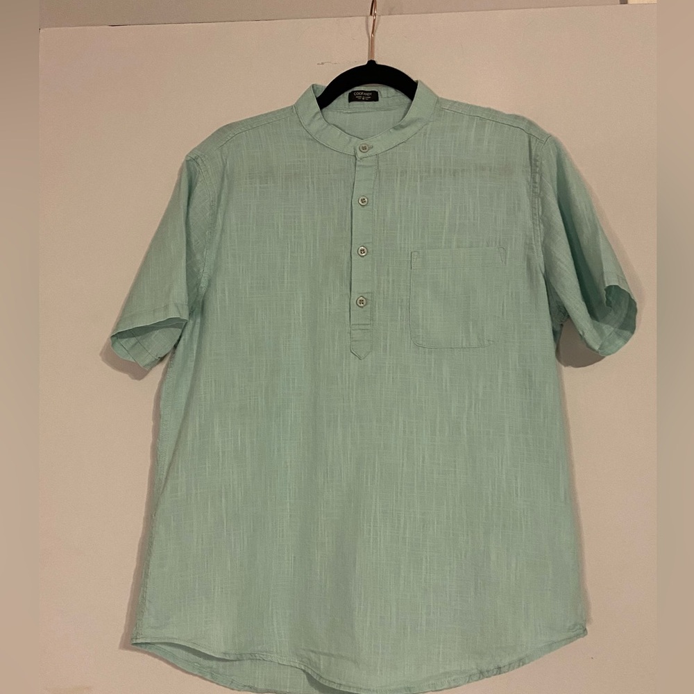 Coif Andy Medium light green shirt